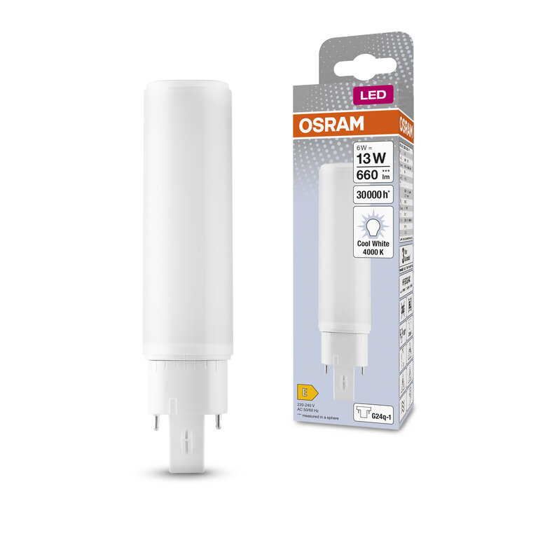 OSRAM DULUX LED D/E HF & AC MAINS